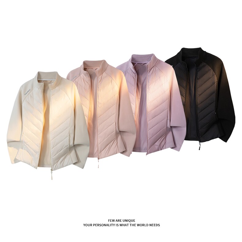 90绒运动羽绒服轻薄短款内胆修身防风保暖外套 5D3076-TP85不图片