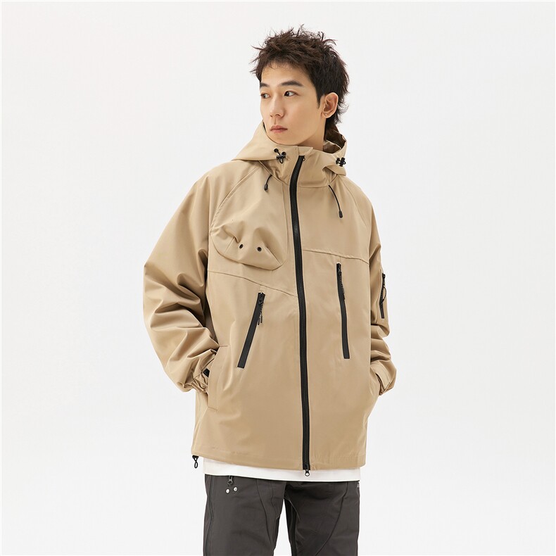 2025春模特立体多口袋夹克--3841,男装夹克,电商S012（CATTEE）