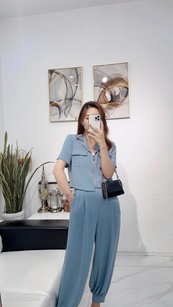 夏装两件套，其它，倾城伊人