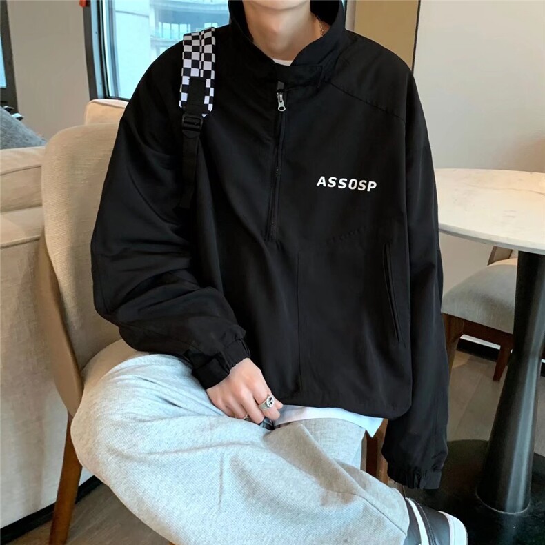 潮流夹克潮男春季外套W1133P48,男装夹克,星座1116-2