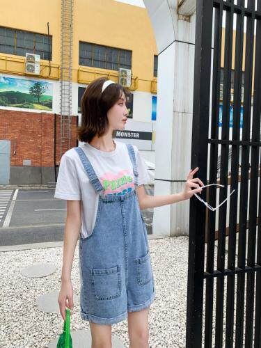 2021夏季新款背带裤，女装，雪儿诱惑