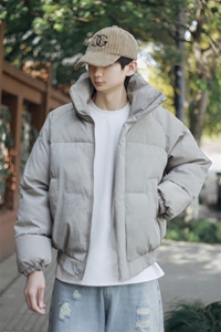 图潮牌撇帅冬季短款棉衣外套立领宽松面包服MY60/P85/118图片