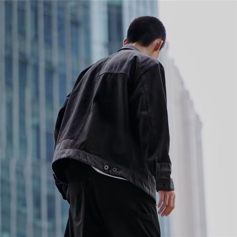 春季新款牛仔外套男士夹克韩版衣服春秋休闲牛仔衣男褂子潮流,男装工装外套,星座1210-1