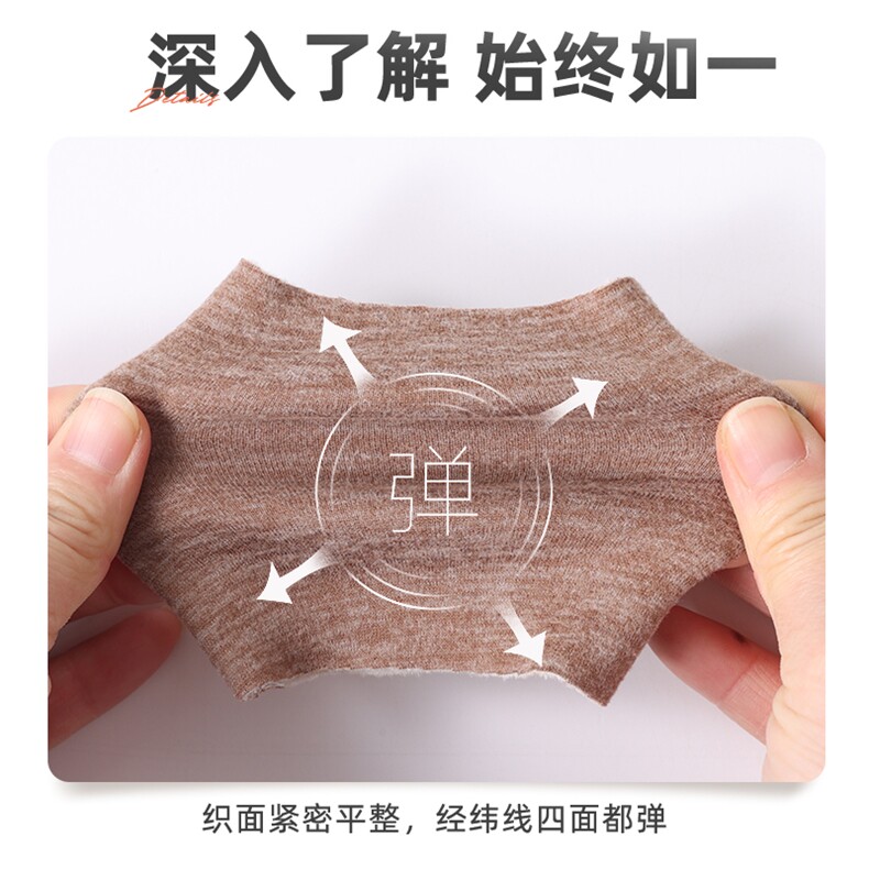 防寒保暖秋冬新款百搭真丝德绒10厘米护腕男女同款,饰品周边,晨宏羊绒