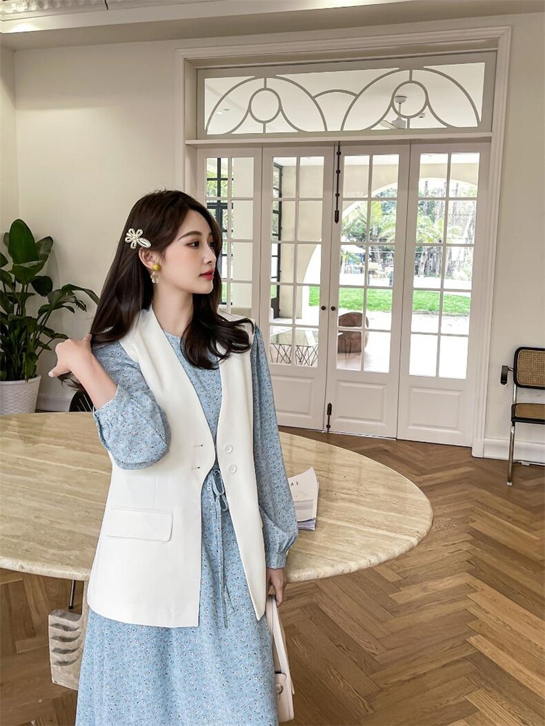 两件套连衣裙，女装连衣裙，素雅公主(1F)