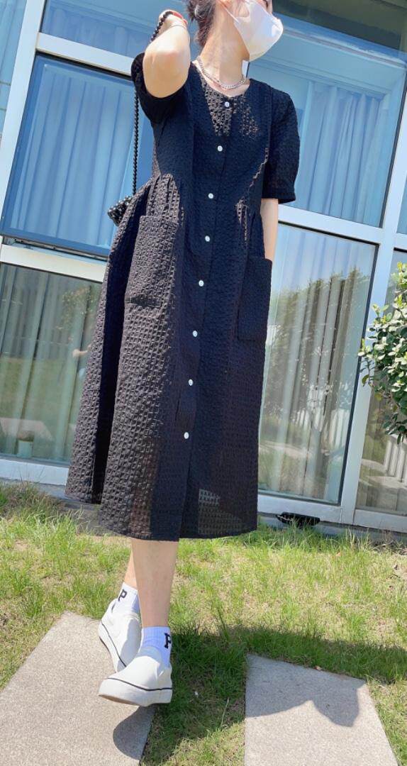 长款连衣裙，女装连衣裙，麦缇诺