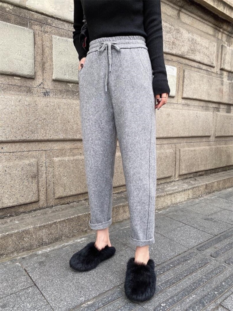 冬装休闲裤，女装休闲裤，坚持到底