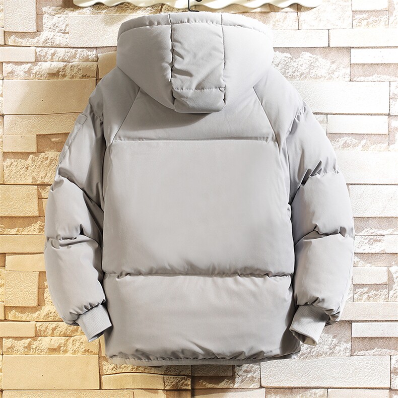 加厚加绒连帽衣男大码服男面包服男砖墙MY16248-P100,男装棉衣,电商A040A