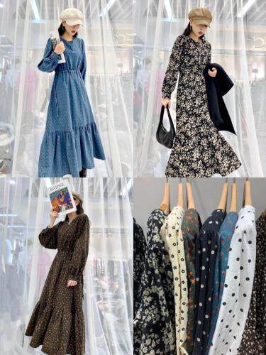 加厚连衣裙，女装连衣裙，23