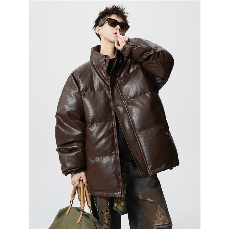 1鳄鱼纹钢印字母大码M-5XL棉衣男MY77093P120控168抖音控198，男装棉衣，星座226-2