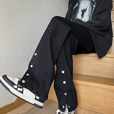 春款弹力牛仔裤排扣裤子修身B342-K7027-P65控88，男装牛仔裤，电商B342