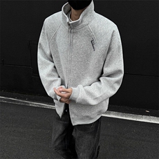 刺绣立领卫衣男女春季宽松百搭开衫外套双拉链夹克上衣WYW62P48，男装夹克，星座1013-5