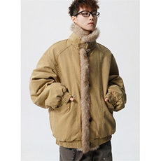 保暖棉服男美式复古宽松休闲外套高街vibe痞帅工整棉衣M6066，男装棉衣，星座1116A（原606A-3）