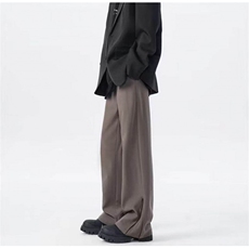 网图现货！秋季简约高级拉链设计宽松休闲裤百搭-EX50197-特批40，男装休闲裤，电商A061