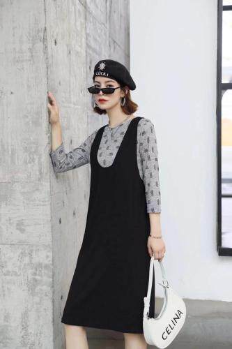 两件套连衣裙，女装连衣裙，琪轩蔓莎