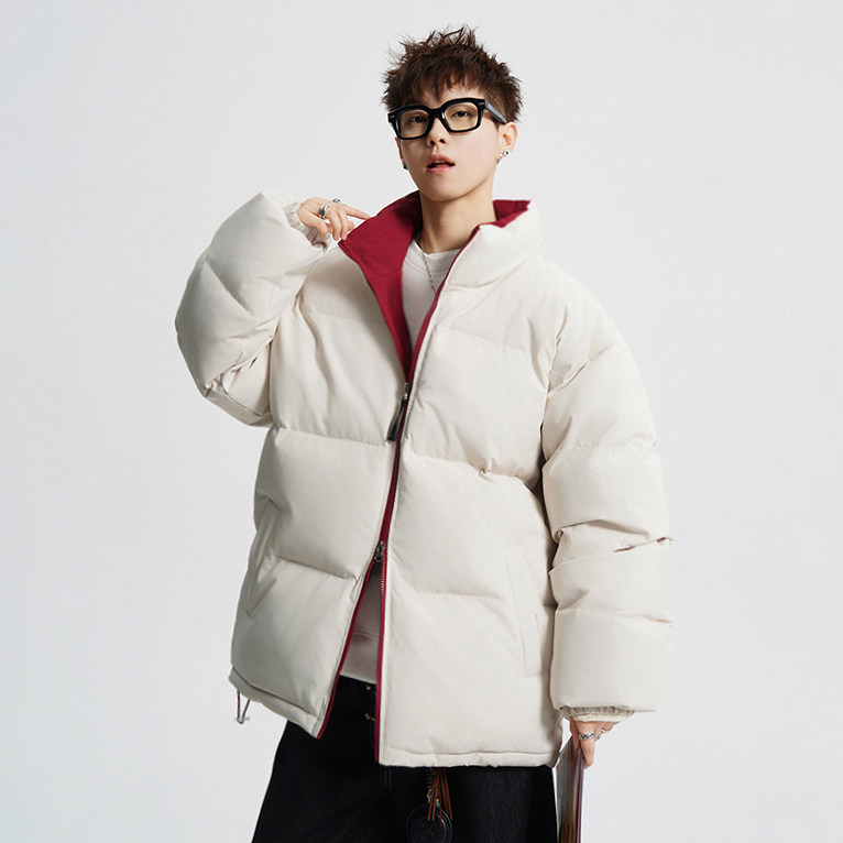 撞色高街防寒Cityboy冬季加厚百搭棉服情侣保暖外套HY2006-P59,男装棉衣,星座610B-1