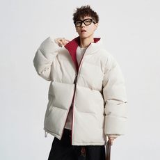 撞色高街防寒Cityboy冬季加厚百搭棉服情侣保暖外套HY2006-P59，男装棉衣，星座610B-1