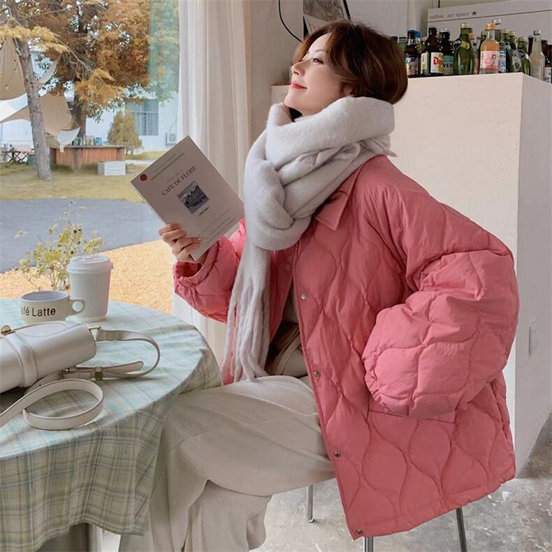 新品五色现货主推转化率高50羽绒服时尚短款-款号T197-P195K288，女装羽绒服，浙宝305