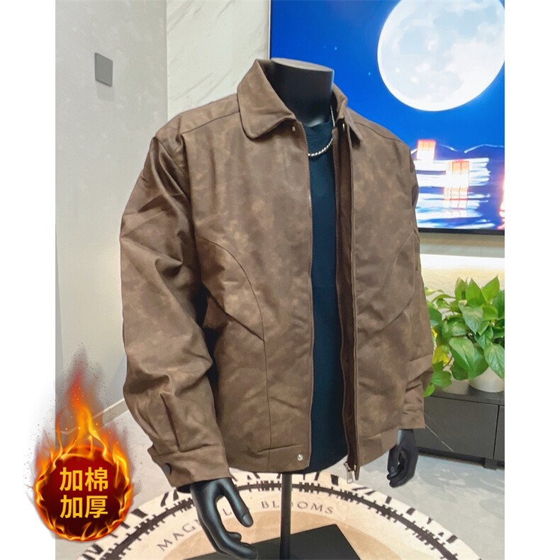 档口图加厚皮夹克美拉德复古皮衣外套J8926-P85加厚J8926JR-P95,男装夹克,星座1213