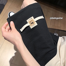 8XL-M华夫格纹理篮球短裤男休闲大码松紧系绳五分裤DK1508P40控58，男装休闲裤，电商D206-1