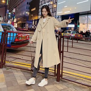 柒柒家  风衣外套春季新款F33图片