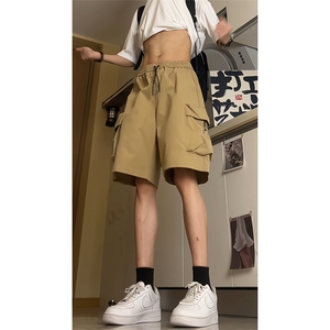 主推 工装短裤情侣宽松户外防水速干五分裤 K836特P35 控55图片