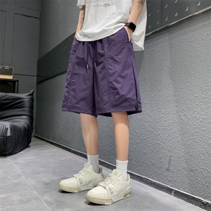 夏季工装短裤男ins潮牌日系休闲百搭潮流痞帅五分裤子DK02512-P45图片