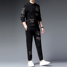CA9817钱塘2020-2中青年男士帅气潮流时尚休闲秋季套装P155，男装休闲套装，钱塘207-2