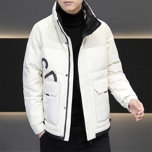 新款立领羽绒服男保暖夹克外套613B-29018-P170图片