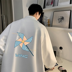 麂皮绒夹克男大码立领褂子外套JK85112-P68加绒款-P78，男装夹克，电商A040