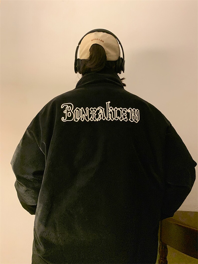 千鸟格新款刺绣皮衣面包服A316-1-Y71P138控188,男装皮衣,星座906（原电商a316-1）