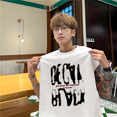 2025夏季新款潮流字母印花麂皮绒多色背心bxjp334-特批19控38，男装背心/马甲，星座605(原A050)