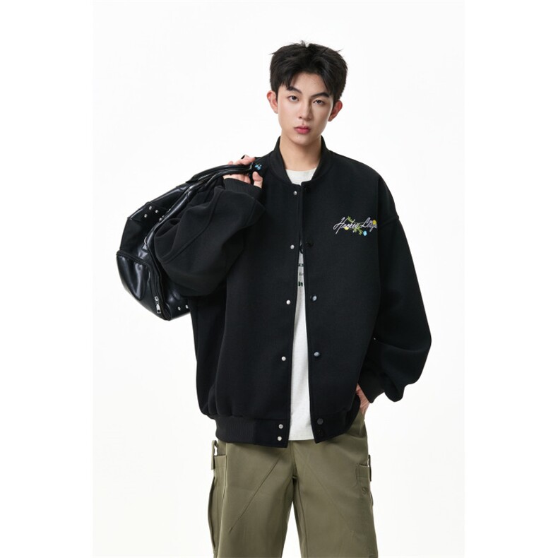 美式重磅花卉刺绣棒球服外套WT2522-P90-控158,女装短外套,星座609