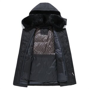 2020电商B247冬新款休闲保暖羽绒服真毛领可拆卸内里外套867-P300图片
