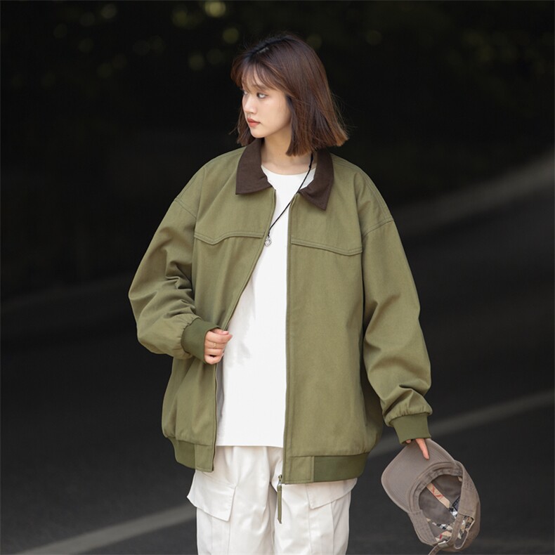 得物二开美式复古外套男痞帅cleanfit底特律工装夹克JK1208-P78，男装夹克，星座1103-3