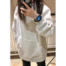 抖音得物品质26春装美式高街曼巴棉古铜两粒扣连帽卫衣外套XS066，女装短外套，电商A486