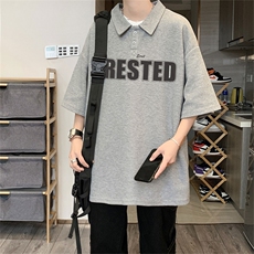 电商DSA028-PL22L154P35100聚酯夏季新款华夫格短袖POLO衫男，男装Polo衫，电商A028