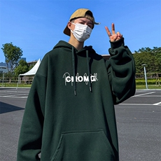 抖音得物供货可提供视频春装重磅美式宽松连帽卫衣DL2425，男装卫衣，电商A486-1