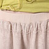 麻扎花抽褶立体装饰做旧文艺2021年夏季两件套，女装套装/套裙，独衣靓