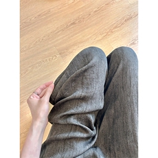 8XL-M冰丝棉麻阔腿裤男防晒凉凉裤垂感直筒休闲扎染山本裤K9138，男装休闲裤，电商D206-1