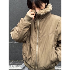 设计感小众解构毛领夹克棉服男女冬季新款保暖棉衣外套高级感棉袄，男装夹克，星座813-2