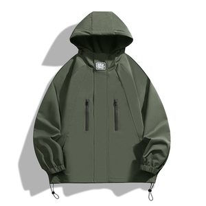 秋季现货户外夹克男连帽冲锋衣外套DSA157B-JK7812-P68图片