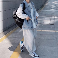 牛仔马甲男外套韩版潮流坎肩男士马夹J3307P48，男装背心/马甲，星座1116-2