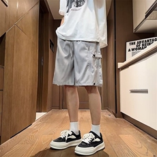 夏季冲锋裤防水速干工装短裤男休闲宽松五分裤子运动D729，男装牛仔裤，星座1116A-1（原606A）