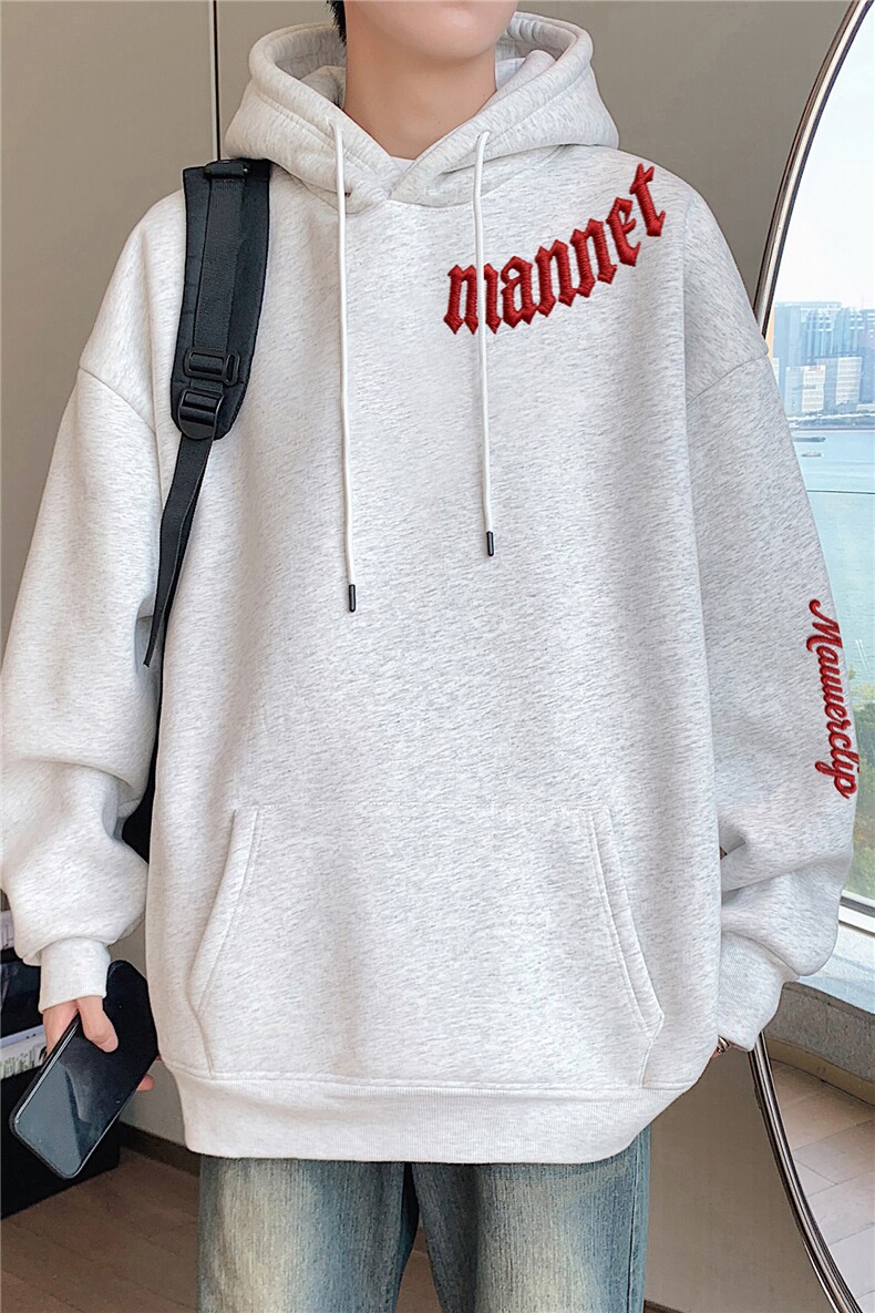 CM186P60加绒P65新品连帽卫衣重磅纯棉大码外套,女装短外套,星座304A-1