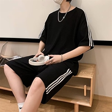 C303P33夏装男女休闲运动套装户外沙滩运动装跑步套装，男装休闲套装，星座512-6