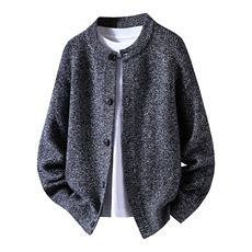 【直播】8723-P652025年秋季时尚毛衣针织开衫男士宽松长袖，男装针织衫/毛衣，电商A113