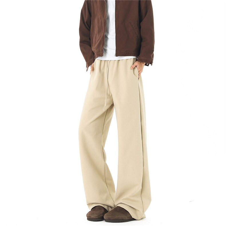 【现货】抖音品质美式复古宽松休闲西裤2XZ502-K876-P55控79，男装西裤，星座502