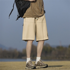 夏季薄款休闲服痞帅短裤美式高街潮牌直筒宽松XD1721特批29，男装牛仔裤，星座718