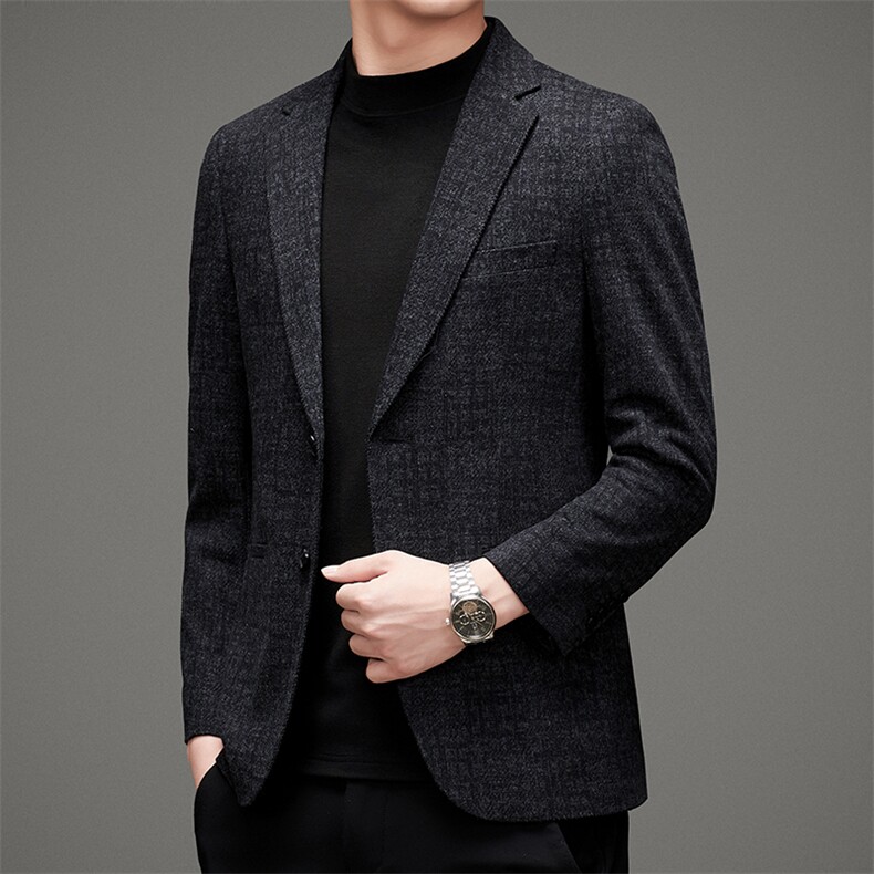 D1593男式2023春季新款便西男韩版西装外套商务休闲西服男装P190,男装西服,电商B360